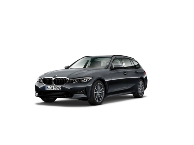 BMW Serie 3 318d Touring color Gris. Año 2021. 110KW(150CV). Diésel. En concesionario Auto Premier, S.A. - MADRID de Madrid