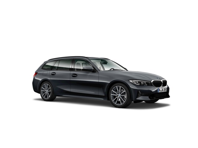 BMW Serie 3 318d Touring color Gris. Año 2021. 110KW(150CV). Diésel. En concesionario Auto Premier, S.A. - MADRID de Madrid