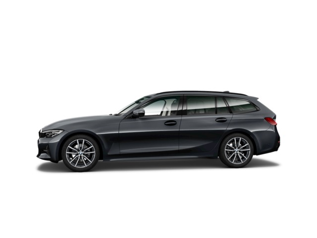 BMW Serie 3 318d Touring color Gris. Año 2021. 110KW(150CV). Diésel. En concesionario Auto Premier, S.A. - MADRID de Madrid