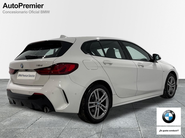 BMW Serie 1 118d color Blanco. Año 2021. 110KW(150CV). Diésel. En concesionario Auto Premier, S.A. - MADRID de Madrid