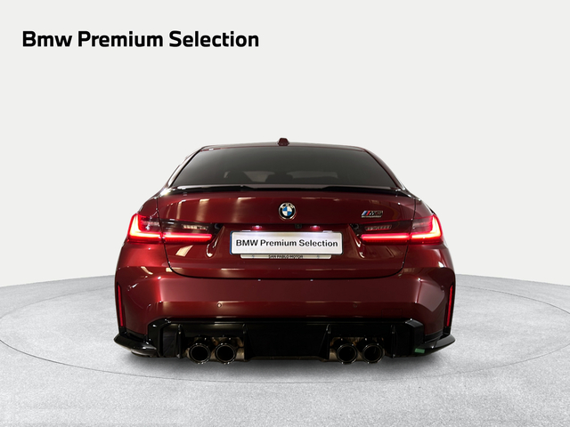 BMW M M3 Berlina Competition color Rojo. Año 2024. 375KW(510CV). Gasolina. En concesionario San Pablo Motor | Su Eminencia de Sevilla