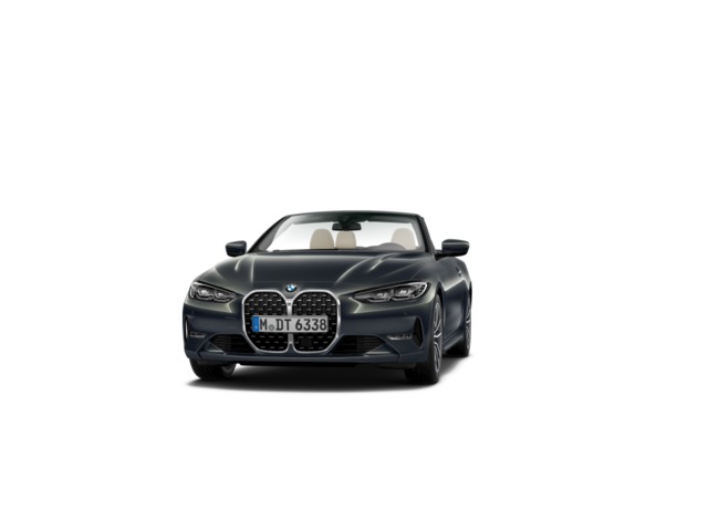 BMW Serie 4 420d Cabrio color Gris. Año 2021. 140KW(190CV). Diésel. En concesionario SAN JUAN Automoviles Fersan S.A. de Alicante