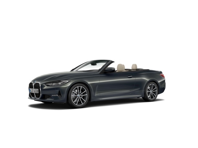 BMW Serie 4 420d Cabrio color Gris. Año 2021. 140KW(190CV). Diésel. En concesionario SAN JUAN Automoviles Fersan S.A. de Alicante