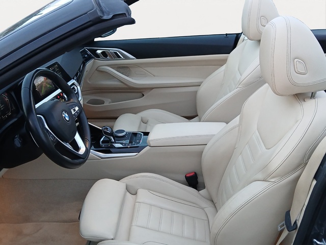 BMW Serie 4 420d Cabrio color Gris. Año 2021. 140KW(190CV). Diésel. En concesionario GANDIA Automoviles Fersan, S.A. de Valencia