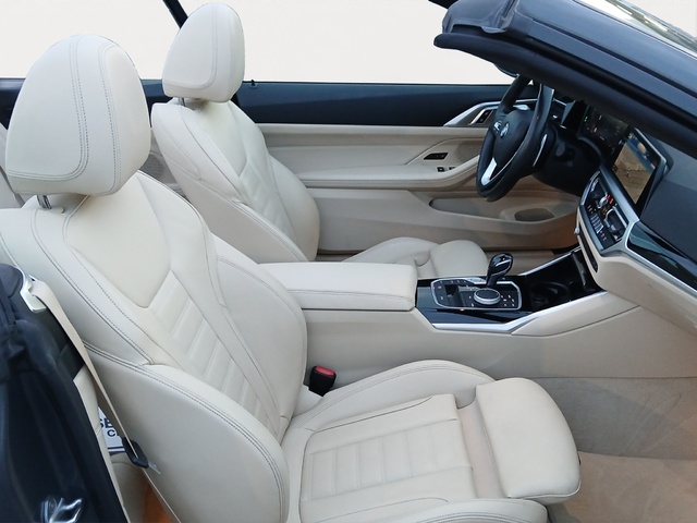 BMW Serie 4 420d Cabrio color Gris. Año 2021. 140KW(190CV). Diésel. En concesionario GANDIA Automoviles Fersan, S.A. de Valencia