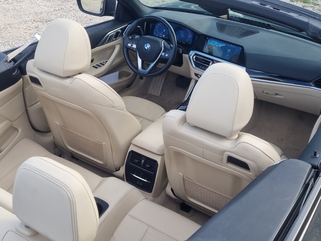 BMW Serie 4 420d Cabrio color Gris. Año 2021. 140KW(190CV). Diésel. En concesionario GANDIA Automoviles Fersan, S.A. de Valencia