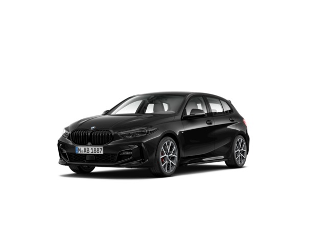 BMW Serie 1 118i color Negro. Año 2023. 103KW(140CV). Gasolina. En concesionario Lurauto Gipuzkoa de Guipuzcoa