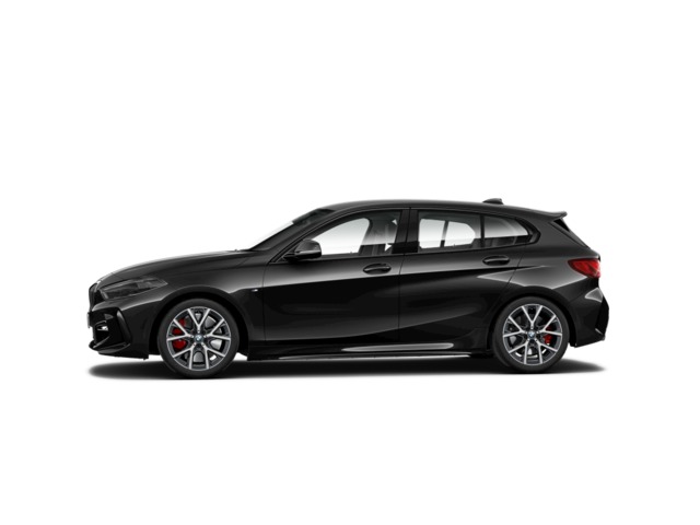 BMW Serie 1 118i color Negro. Año 2023. 103KW(140CV). Gasolina. En concesionario Lurauto Gipuzkoa de Guipuzcoa