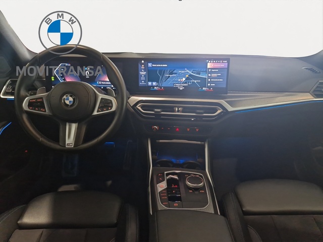BMW Serie 3 318d color Gris. Año 2023. 110KW(150CV). Híbrido Electro/Diesel. En concesionario Movitransa Cars Huelva de Huelva