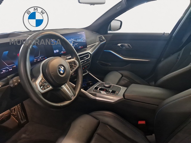 BMW Serie 3 318d color Gris. Año 2023. 110KW(150CV). Híbrido Electro/Diesel. En concesionario Movitransa Cars Huelva de Huelva
