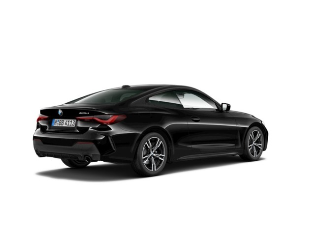 BMW Serie 4 420d Coupe color Negro. Año 2024. 140KW(190CV). Diésel. En concesionario Movilnorte El Plantio de Madrid