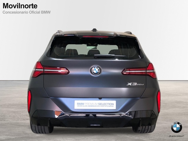 BMW X3 xDrive20d color Gris. Año 2024. 145KW(197CV). Diésel. En concesionario Movilnorte El Plantio de Madrid