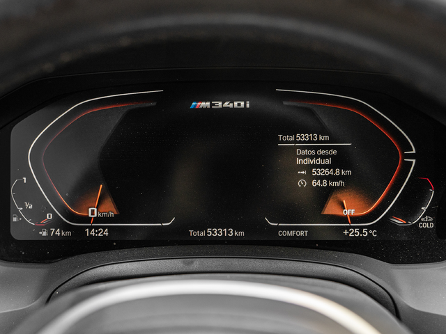 BMW Serie 3 M340i Touring color Gris. Año 2022. 275KW(374CV). Gasolina. En concesionario Caetano Cuzco Raimundo Fernandez Villaverde, 45 de Madrid