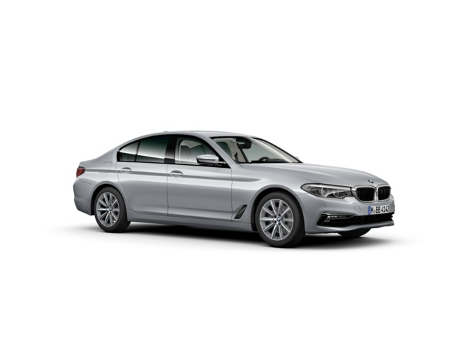 BMW Serie 5 520d color Gris Plata. Año 2021. 140KW(190CV). Diésel. En concesionario Caetano Cuzco, Alcalá de Madrid