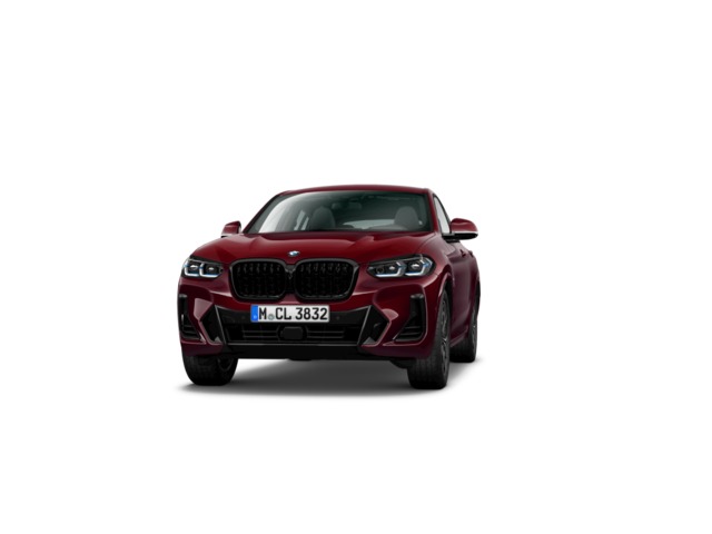 BMW X4 xDrive20d color Rojo. Año 2024. 140KW(190CV). Diésel. En concesionario Movilnorte Las Rozas de Madrid