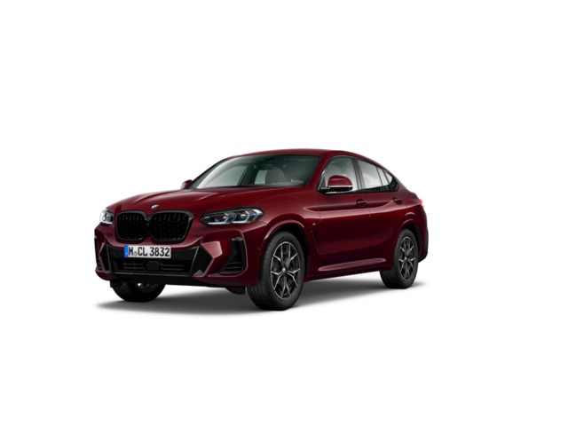 BMW X4 xDrive20d color Rojo. Año 2024. 140KW(190CV). Diésel. En concesionario Movilnorte Las Rozas de Madrid