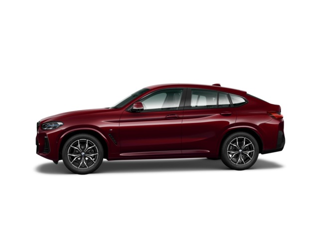 BMW X4 xDrive20d color Rojo. Año 2024. 140KW(190CV). Diésel. En concesionario Movilnorte Las Rozas de Madrid