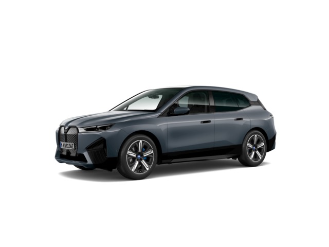 BMW iX xDrive50 color Gris. Año 2024. 385KW(523CV). Eléctrico. En concesionario Movilnorte El Plantio de Madrid