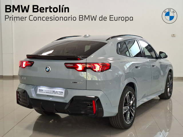 BMW X2 sDrive20d color Gris. Año 2025. 120KW(163CV). Diésel. En concesionario Automoviles Bertolin S.L. de Valencia