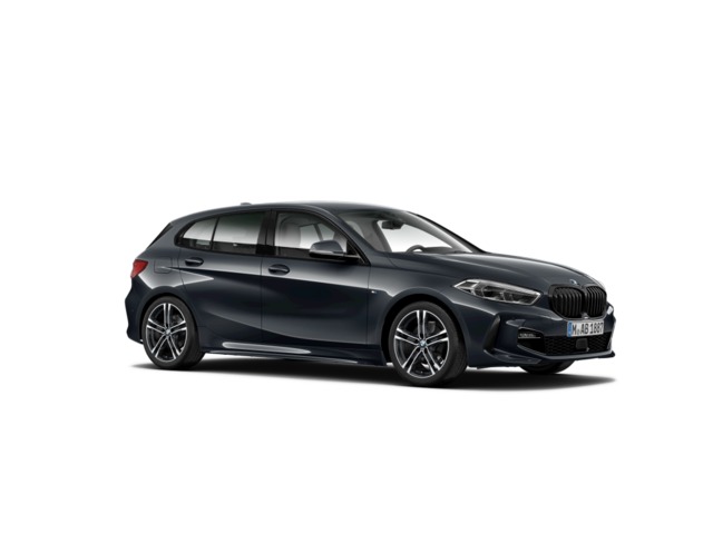 BMW Serie 1 118i color Gris. Año 2021. 103KW(140CV). Gasolina. En concesionario Vehinter Alcorcón de Madrid