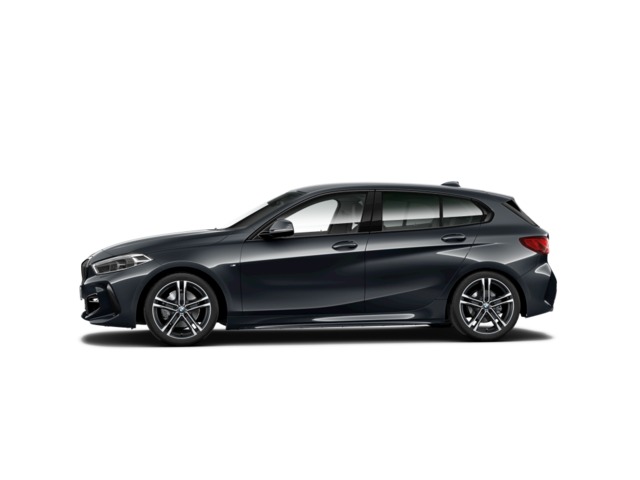 BMW Serie 1 118i color Gris. Año 2021. 103KW(140CV). Gasolina. En concesionario Vehinter Alcorcón de Madrid