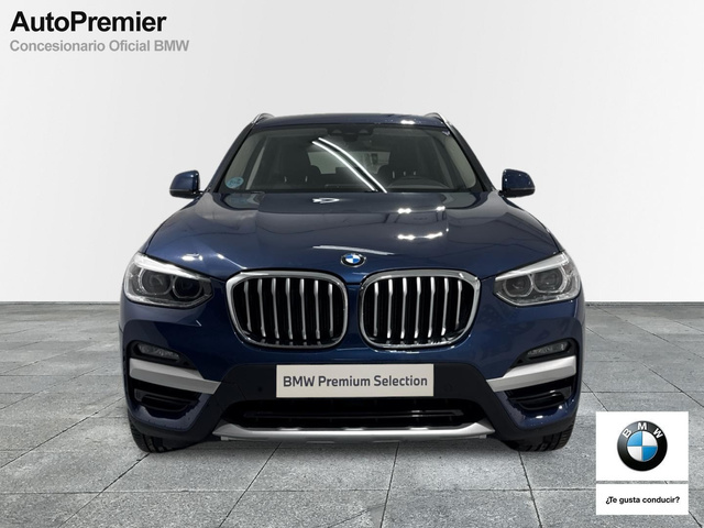 BMW X3 xDrive20d color Azul. Año 2020. 140KW(190CV). Diésel. En concesionario Auto Premier, S.A. - MADRID de Madrid