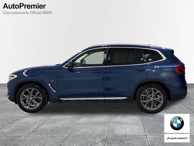 BMW X3 xDrive20d color Azul. Año 2020. 140KW(190CV). Diésel. En concesionario Auto Premier, S.A. - MADRID de Madrid
