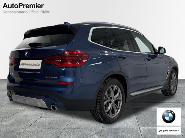 BMW X3 xDrive20d color Azul. Año 2020. 140KW(190CV). Diésel. En concesionario Auto Premier, S.A. - MADRID de Madrid