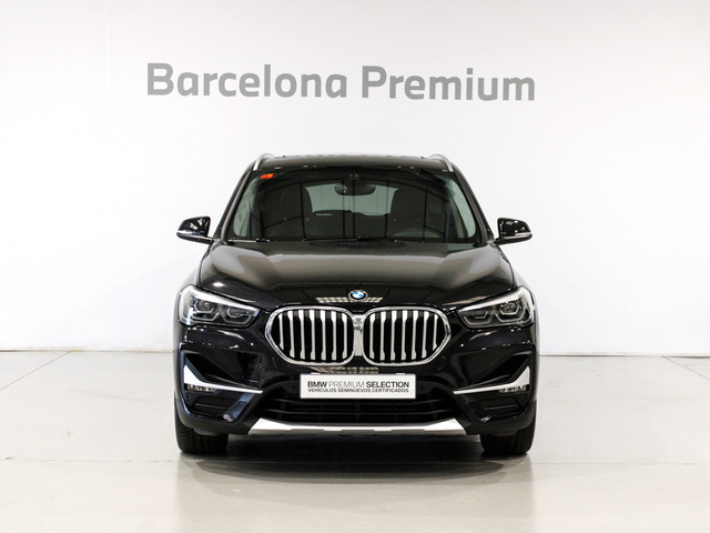 BMW X1 xDrive25d color Negro. Año 2021. 170KW(231CV). Diésel. En concesionario Barcelona Premium -- GRAN VIA de Barcelona