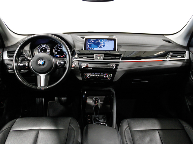 BMW X1 xDrive25d color Negro. Año 2021. 170KW(231CV). Diésel. En concesionario Barcelona Premium -- GRAN VIA de Barcelona