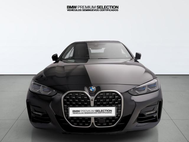 BMW Serie 4 420d Cabrio color Negro. Año 2024. 140KW(190CV). Diésel. En concesionario Automotor Premium Viso - Málaga de Málaga