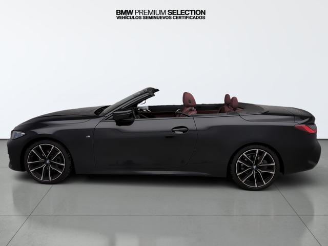 BMW Serie 4 420d Cabrio color Negro. Año 2024. 140KW(190CV). Diésel. En concesionario Automotor Premium Viso - Málaga de Málaga