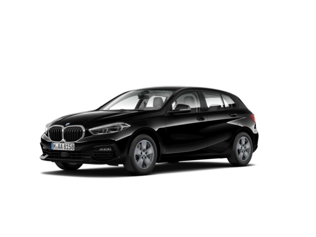 BMW Serie 1 118i color Negro. Año 2022. 103KW(140CV). Gasolina. En concesionario San Pablo Motor | Su Eminencia de Sevilla