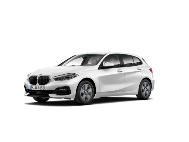BMW Serie 1 116d color Blanco. Año 2021. 85KW(116CV). Diésel. En concesionario San Rafael Motor LUCENA, S.L. de Córdoba