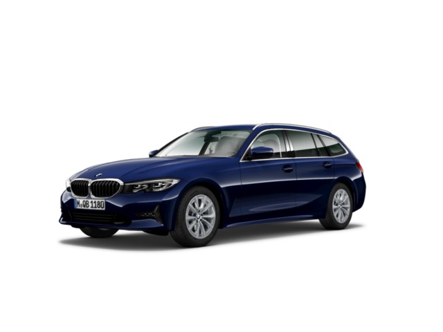 BMW Serie 3 318d Touring color Azul. Año 2021. 110KW(150CV). Diésel. En concesionario San Rafael Motor LUCENA, S.L. de Córdoba