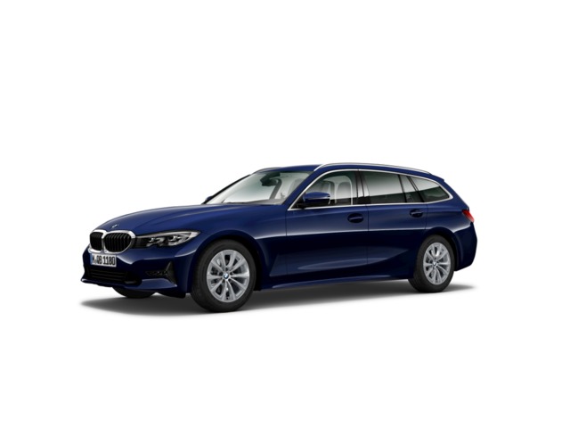 BMW Serie 3 318d Touring color Azul. Año 2021. 110KW(150CV). Diésel. En concesionario San Rafael Motor LUCENA, S.L. de Córdoba