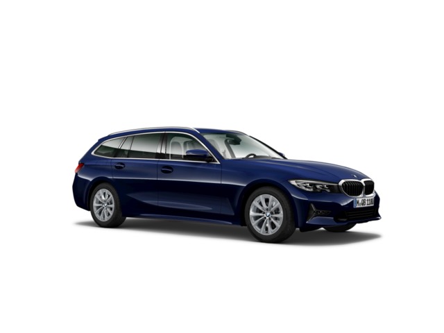 BMW Serie 3 318d Touring color Azul. Año 2021. 110KW(150CV). Diésel. En concesionario San Rafael Motor LUCENA, S.L. de Córdoba