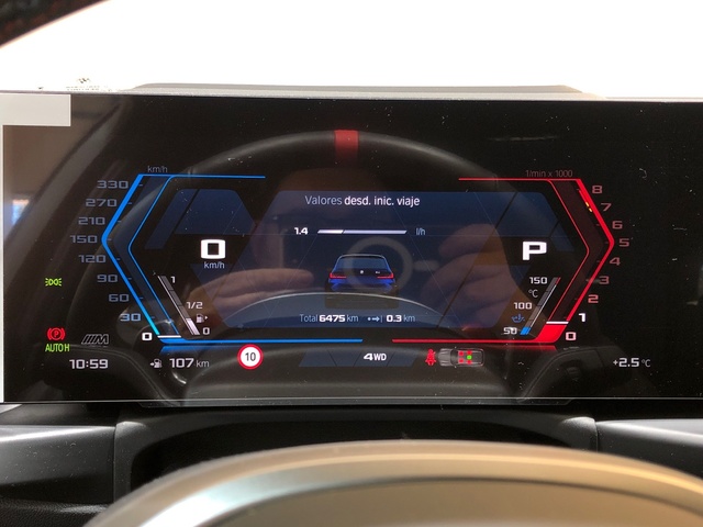 BMW M M3 Competition Touring color Azul. Año 2025. 390KW(530CV). Gasolina. En concesionario Movilnorte El Plantio de Madrid