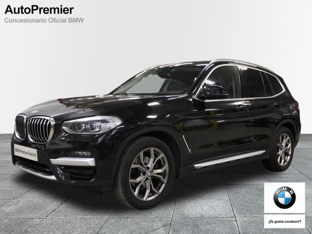 BMW X3 xDrive20d color Negro. Año 2020. 140KW(190CV). Diésel. En concesionario Auto Premier, S.A. - ALCALÁ DE HENARES de Madrid