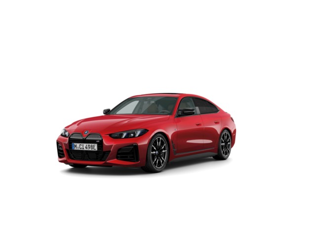 BMW i4 M50 color Rojo. Año 2024. 400KW(544CV). Eléctrico. En concesionario Oliva Motor Girona de Girona