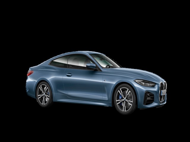 BMW Serie 4 420d Coupe color Azul. Año 2023. 140KW(190CV). Diésel. En concesionario Movitransa Cars Jerez de Cádiz