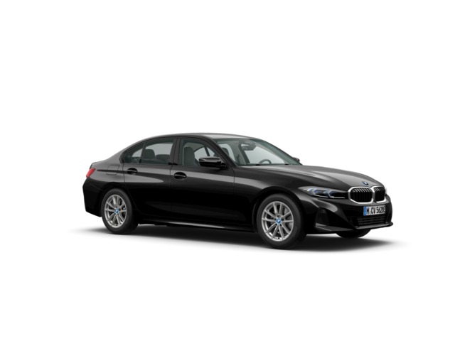 BMW Serie 3 320e color Negro. Año 2025. 150KW(204CV). Híbrido Electro/Gasolina. En concesionario Móvil Begar Alicante de Alicante