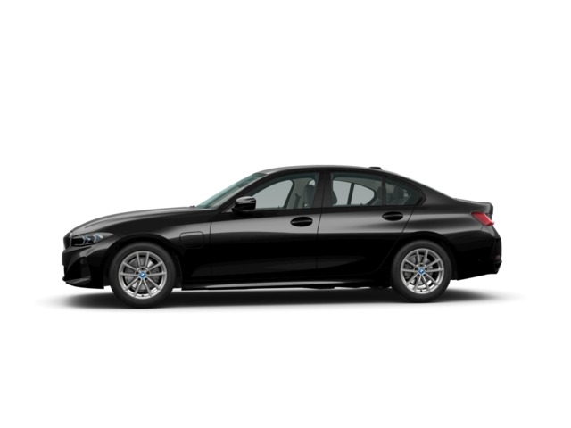 BMW Serie 3 320e color Negro. Año 2025. 150KW(204CV). Híbrido Electro/Gasolina. En concesionario Móvil Begar Alicante de Alicante