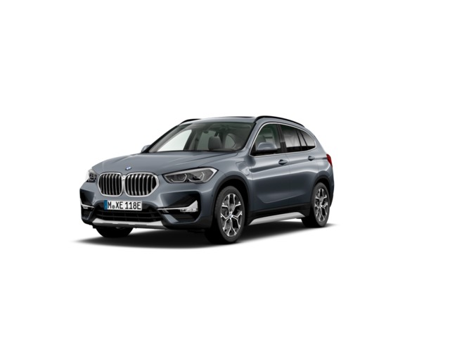 BMW X1 xDrive25e color Gris. Año 2021. 162KW(220CV). Híbrido Electro/Gasolina. En concesionario Caetano Cuzco, Alcalá de Madrid