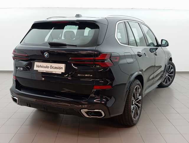 BMW X5 xDrive50e color Negro. Año 2025. 360KW(489CV). Híbrido Electro/Gasolina. En concesionario Augusta Aragon S.A. de Zaragoza