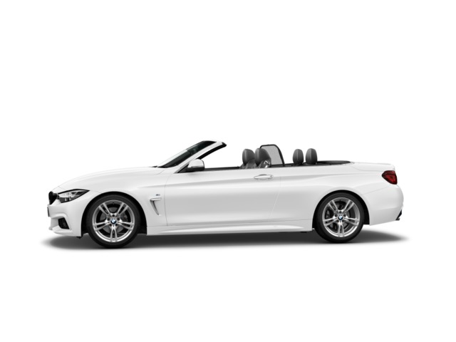 BMW Serie 4 420d Cabrio color Blanco. Año 2020. 140KW(190CV). Diésel. En concesionario Hispamovil Elche de Alicante