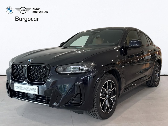 BMW X4 xDrive20d color Negro. Año 2025. 140KW(190CV). Diésel. En concesionario Burgocar (Bmw y Mini) de Burgos