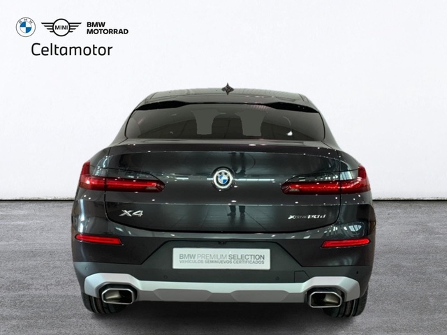 BMW X4 xDrive20d color Gris. Año 2022. 140KW(190CV). Diésel. En concesionario Celtamotor Lalín de Pontevedra