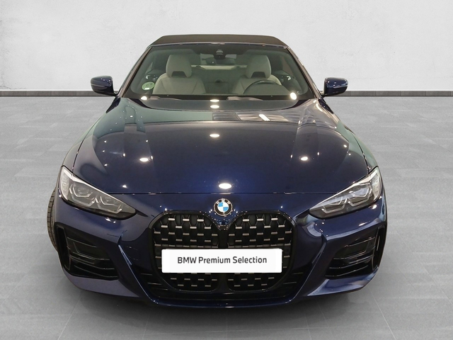 BMW Serie 4 430i Cabrio color Azul. Año 2022. 190KW(258CV). Gasolina. En concesionario Enekuri Motor de Vizcaya
