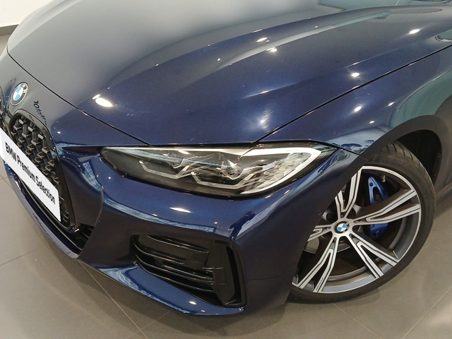 BMW Serie 4 430i Cabrio color Azul. Año 2022. 190KW(258CV). Gasolina. En concesionario Enekuri Motor de Vizcaya